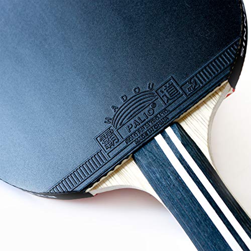 Expert Table Tennis ITTF Approved Flared Palio Legend 3.0 Table Tennis Racket and Case 0, Wood - Image 5