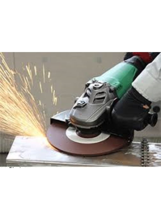 Hikoki هيوكوي 9 إنش زاوية طاحونة، 2000 واط، 110 فولت، مفتاح زناد، 4.9 كجم – أداة قطع وطحن ثقيلة | نموذج G23STC1Z - Image 4