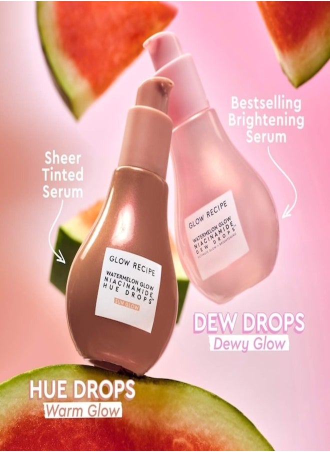 GLOW RECIPE Watermelon Glow Niacinamide Dew Drops (40ml) – Hydrating & Brightening Highlighting Serum with Watermelon Extract, Niacinamide, and Hyaluronic Acid for Glowing, Radiant Skin - pzsku/Z7539B0D45F409B07C151Z/45/_/1714816593/0e440833-89af-4c01-9bfc-a7d81c2a014f