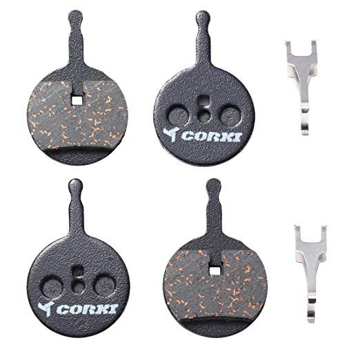 corki 2 Pairs Semi-Metallic Bicycle Disc Brake Pads for Avid BB5 Mechanical… - Image 1