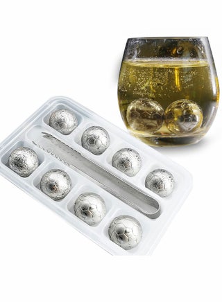 9Pack Juice Chilling Stones Stainless Steel Reusable Ice Cube Metal Ball with Tongs Set Cooling for Orange Fruit juice Cola Sparkling Drink Soda Water Drinks - pzsku/Z7539CA2FE7190DAF73B3Z/45/_/1666388961/5d0c1b52-f0a5-4a95-b5c4-e0a18b98c513