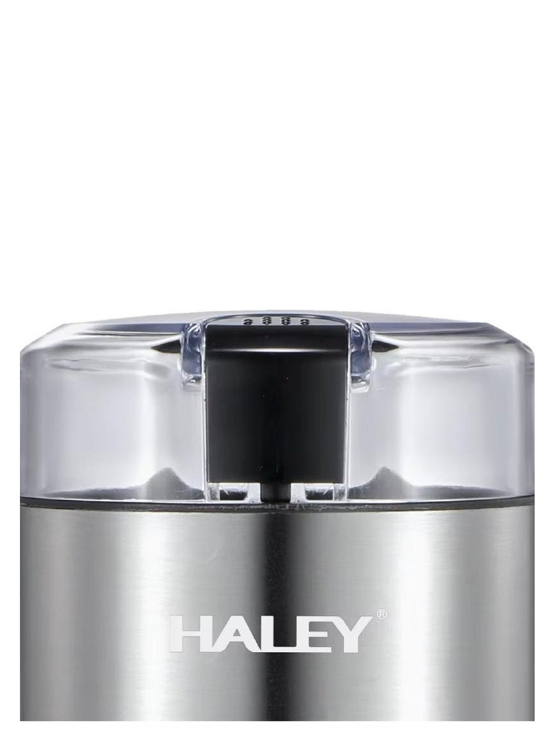 Haley مطحنة قهوة هالي الكهربائية المصنوعة من الفولاذ المقاوم للصدأ، مطحنة التوابل الأكثر مبيعًا - Image 4