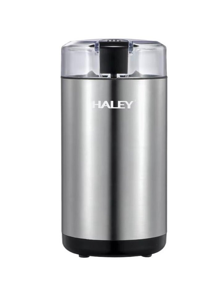 Haley مطحنة قهوة هالي الكهربائية المصنوعة من الفولاذ المقاوم للصدأ، مطحنة التوابل الأكثر مبيعًا - Image 1