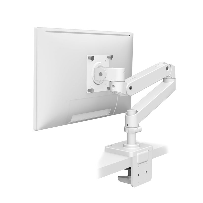 Ergotron Upgraded LX Pro Premium Monitor Arm Single Monitor Desk Mount fits Flat Curved Ultrawide Computer Monitors up to 34 Inches 4 to 22 lbs VESA 75x75mm or 100x100mm White - Image 2