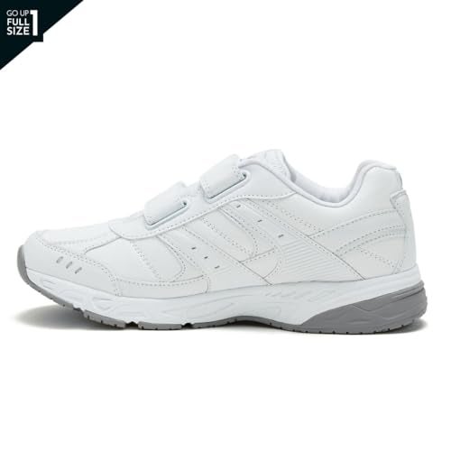 Avia Avi-Union II Strap Non Slip Shoes for Women – Comfort Women's Restaurant, Work & Safety Footwear - White, 8 Medium - Image 3