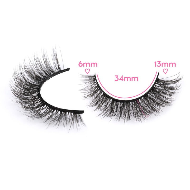 Newcally Cat Eye Lashes Natural Look False Eyelashes Short Wispy 3D Volume Fake Eye Lashes Pack 14 Pairs - Image 5