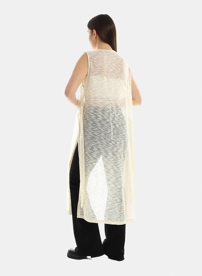 kady Jamila Women Patterned Slip On Cotton ,offwhite-XXL - Image 3