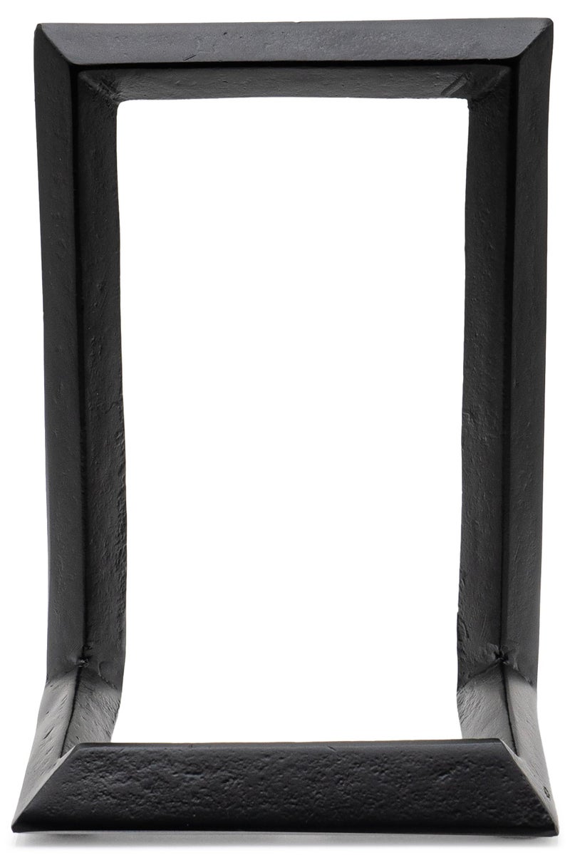 Red Co. 8â€ Decorative Metal Display Plate Stand and Art Holder Easel in Black Finish - Image 2