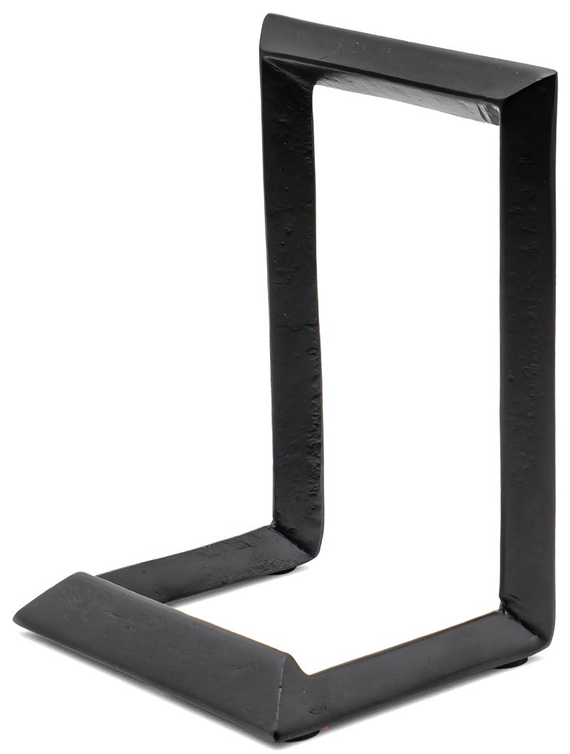 Red Co. 8â€ Decorative Metal Display Plate Stand and Art Holder Easel in Black Finish - Image 1