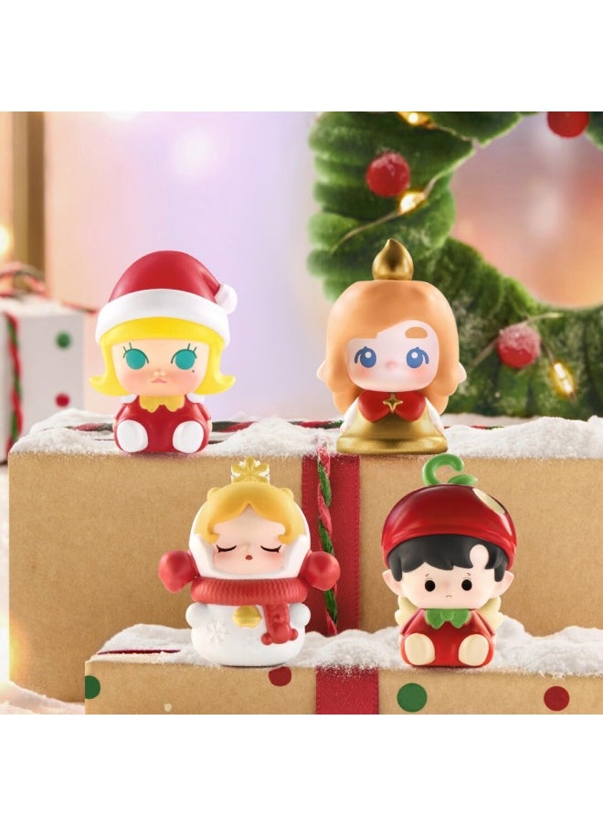 Bubble Mart POP BEAN Bubble Mart Party Series Cute Grain Tide Play Doll Mini Car Ornaments-Specifications:Chaka Ringing Jingle  - Image 3