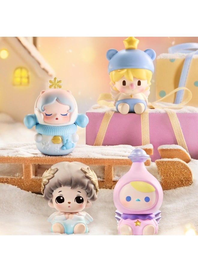 Bubble Mart POP BEAN Bubble Mart Party Series Cute Grain Tide Play Doll Mini Car Ornaments-Specifications:Chaka Ringing Jingle  - Image 5