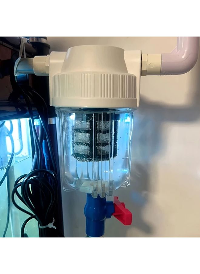 Aquarium Fish Waste Collector with Four Pairs Adapters 8 12 16 20MM No Air Pump Needed - Image 3