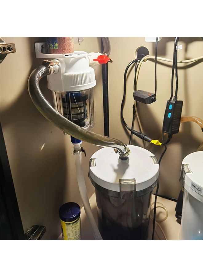 Aquarium Fish Waste Collector with Four Pairs Adapters 8 12 16 20MM No Air Pump Needed - Image 4