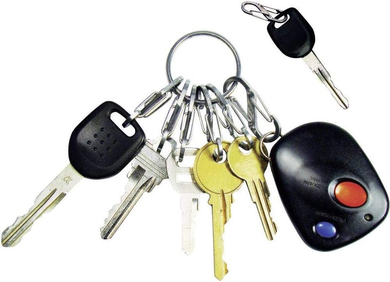 Nite Ize Stainless Steel Key Ring with 6 S-Biners - Image 5