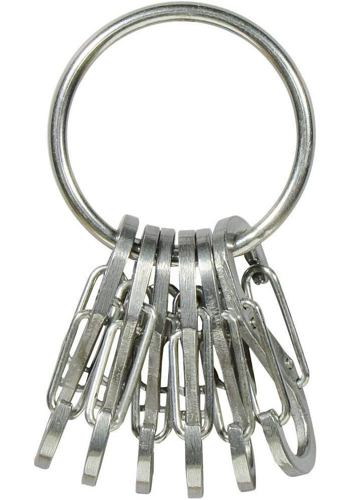 Nite Ize Stainless Steel Key Ring with 6 S-Biners - Image 3