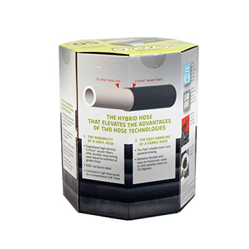 Zero-G 5/8 in. D X 50 ft. L Black Aluminum Garden Hose - Image 5