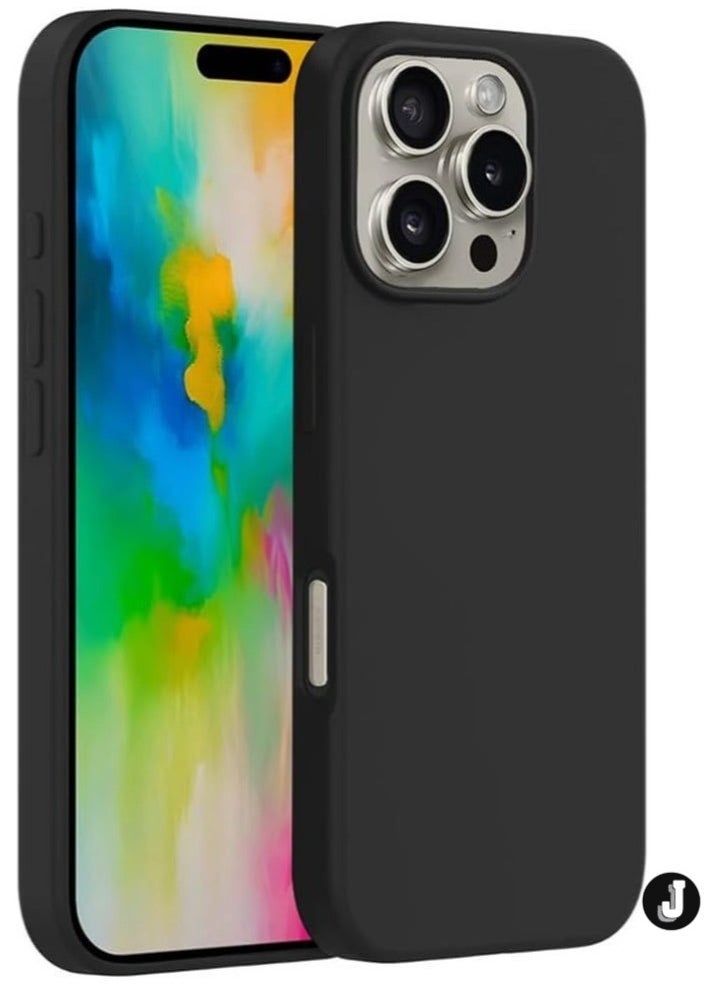 JAJEEK "NEW Liquid Silicone Case for iPhone 16 Pro - Ultra Slim Design with Soft Anti-Scratch Microfiber Lining & Enhanced Drop Protection" - Image 1