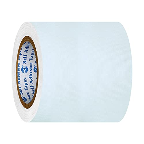VCR White Duct Tape - 18 Meters in Length 120mm / 5" Width - 1 Roll Per Pack - Strong Book Binding Tape - Waterproof Heavy Duty Duct Tape - Image 3