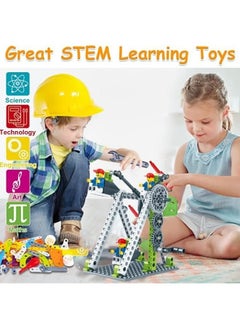 GGEROU Kids Construction Engineering Kit Toy Blocks,STEM Toys DIY Engineering Building Blocks Toys  - Image 2