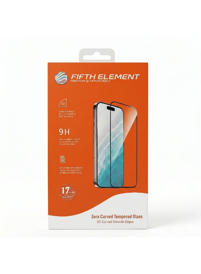 FIFTH ELEMENT CLARIX Tempered Glass Screen Protector for iPhone 17 Pro, Anti-Glare 9H Clear Display Guard - Image 3