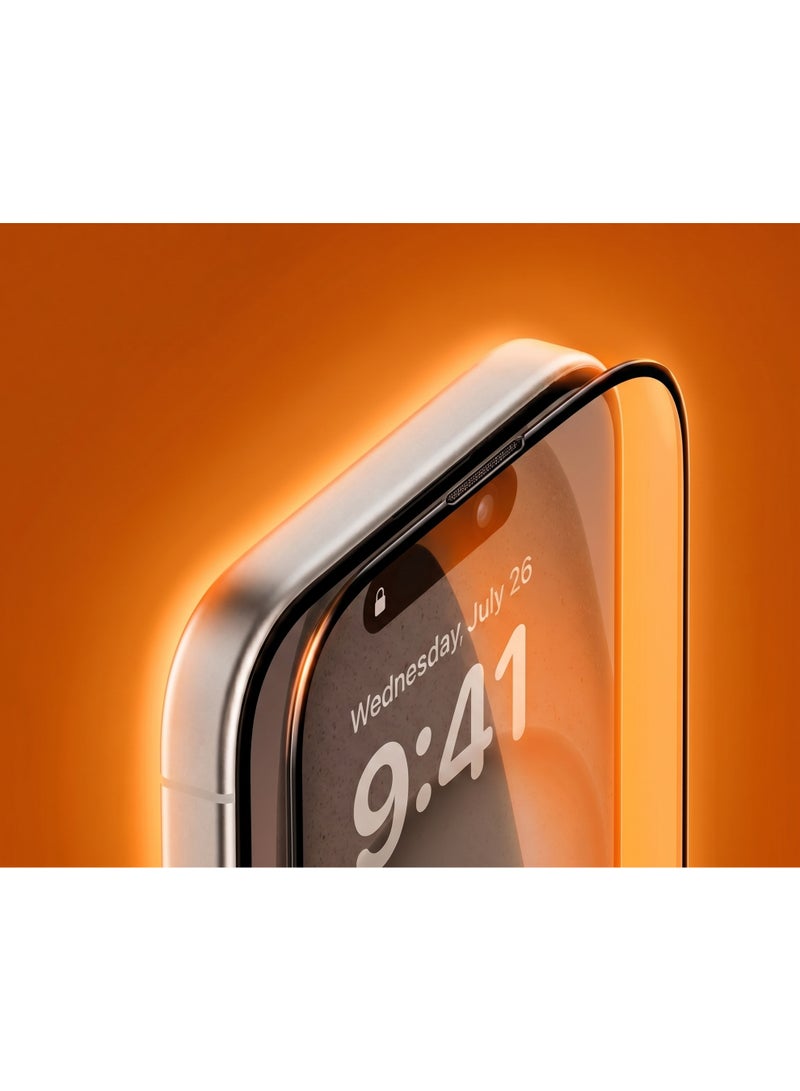 FIFTH ELEMENT CLARIX Tempered Glass Screen Protector for iPhone 17 Pro, Anti-Glare 9H Clear Display Guard - Image 3