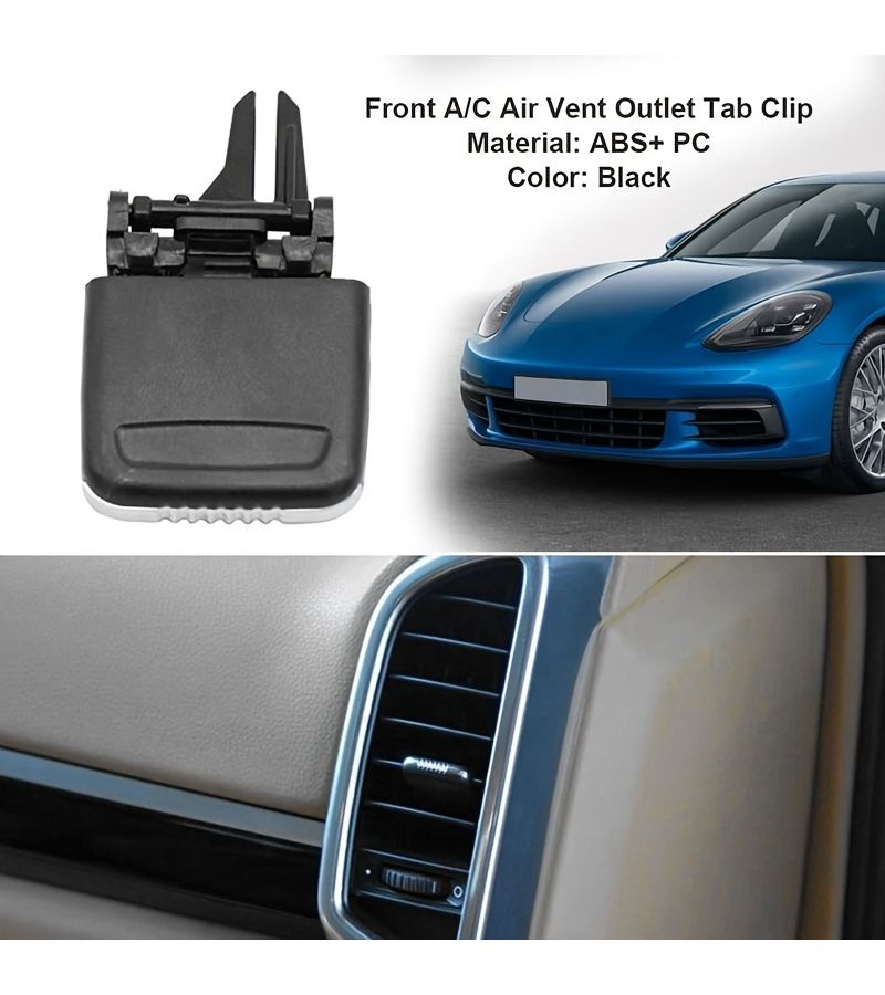 Car Front Rear Air Vent Central AC Grille Slider Outlet Tab Clip Repair Kit For Porsche Cayenne 2010-2016 1 Piece - Image 5