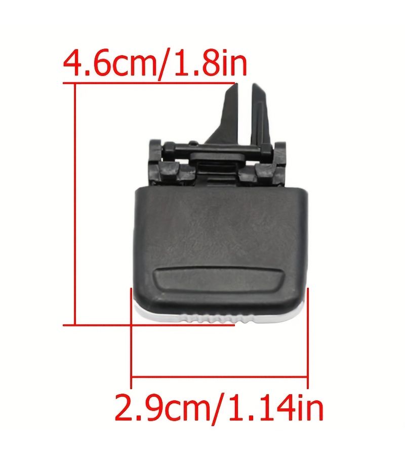 Car Front Rear Air Vent Central AC Grille Slider Outlet Tab Clip Repair Kit For Porsche Cayenne 2010-2016 1 Piece - Image 2