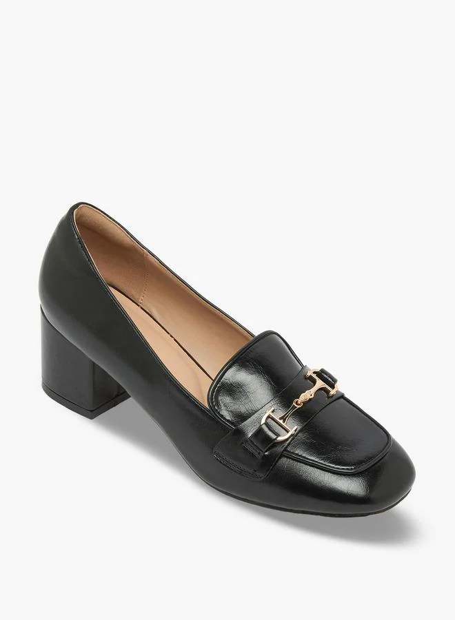 Celeste Women Block Heel Loafers