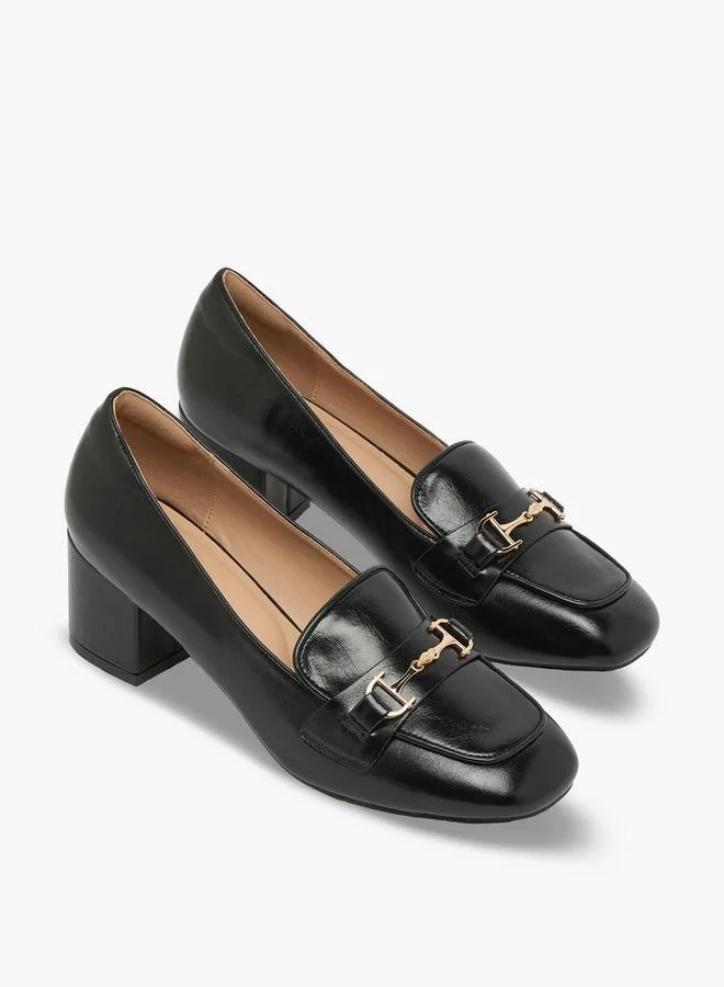 Celeste Women Block Heel Loafers