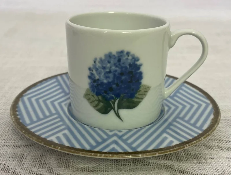 بورلاند Ortanca Coffee Cup Set for 6 Persons