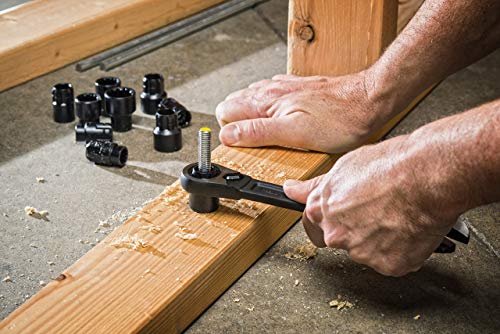 Crescent طقم مفاتيح قابلة للتعديل من كريسنت 11 قطعة مع مفاتيح سبلين سوداء أكسيد - CPTAW8 - Image 5