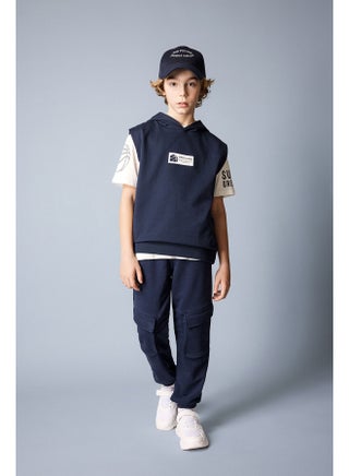 Boy Regular Fit Knitted Trousers