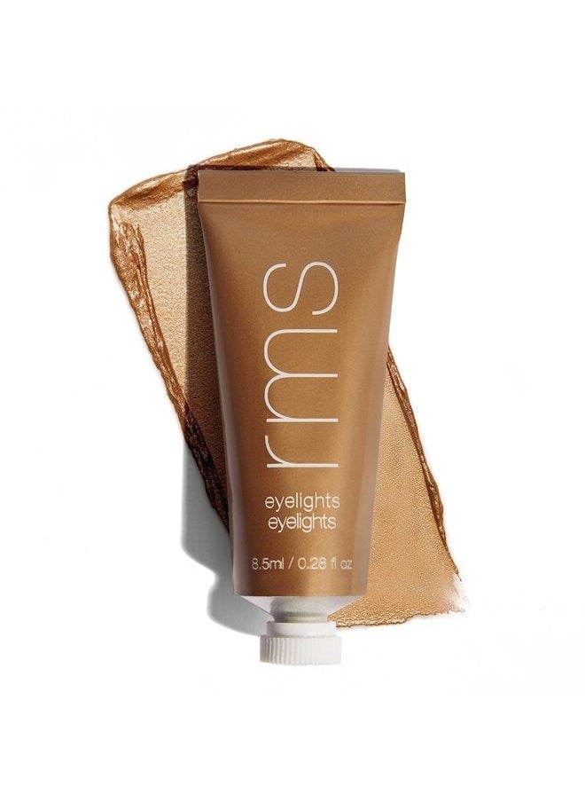 RMS Beauty Eyelight Cream Eyeshadow - Longwearing Crease-Proof Organic Liquid Eyeshadow, Nourishing, Natural and Buildable Shades for Night and Day - Flare (0.28 oz / 8.28 ml)  - Image 1