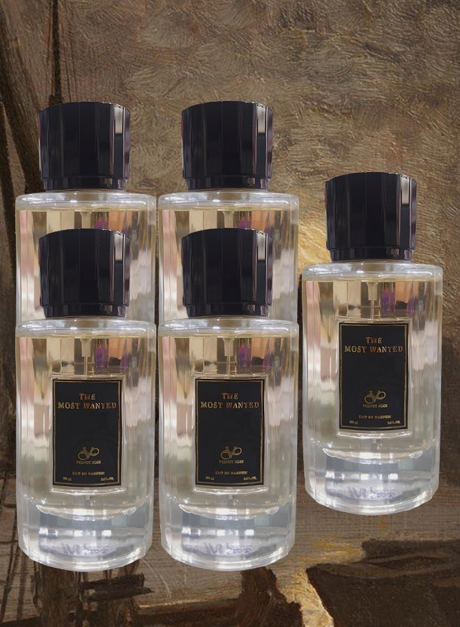 VELVET 5 Pieces The Most Wanted Perfume 100ml EDP - Image 1