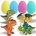 ZOHANINDL 512 Dinosaur Egg Toy 4Pack Exquisitely Carved Dinosaur Figures Easter Eggs Suitable for Boys and Girls - Image 2