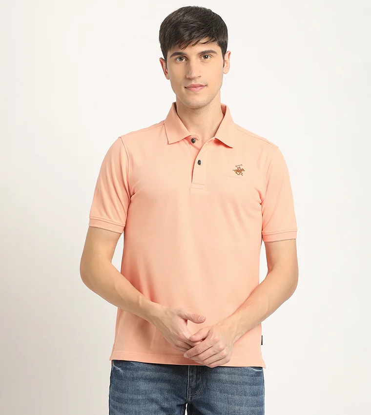 BEVERLY HILLS POLO CLUB Beverly Hills Polo Club Regular Fit Polo T-Shirt