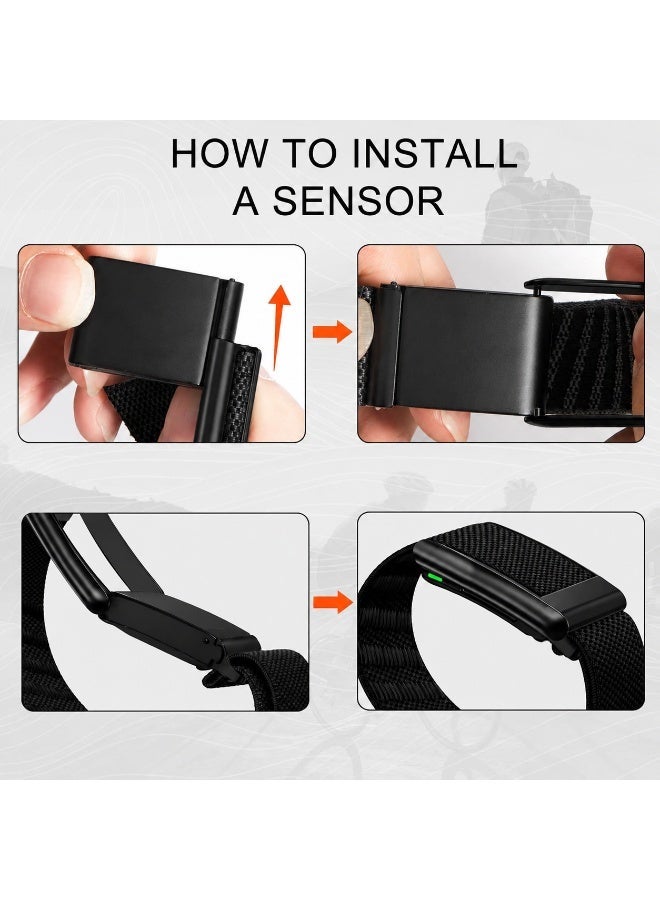 Adjustable Waterproof Nylon Upper Arm Strap for Whoop 5.0 Gym Running Bicep Band, Quick-Dry & Breathable - Image 3