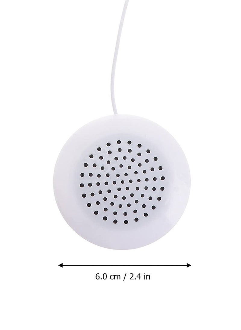 هيدفانا 2 قطعة مكبر صوت محمول محمول على شكل وسادة مكبرات صوت ستيريو صغيرة 3.5 ملم متوافقة مع الأجهزة تقريبًا - Image 3