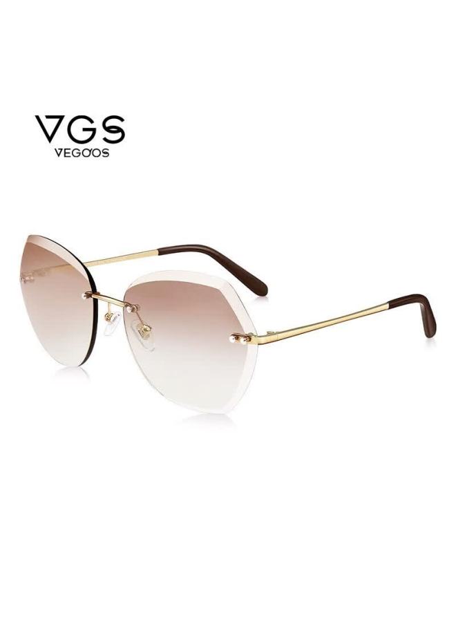 Vegoos Lightweight Frameless Women's Fashion Nylon Trendy Sungl Driving Gl 3193 - Image 1