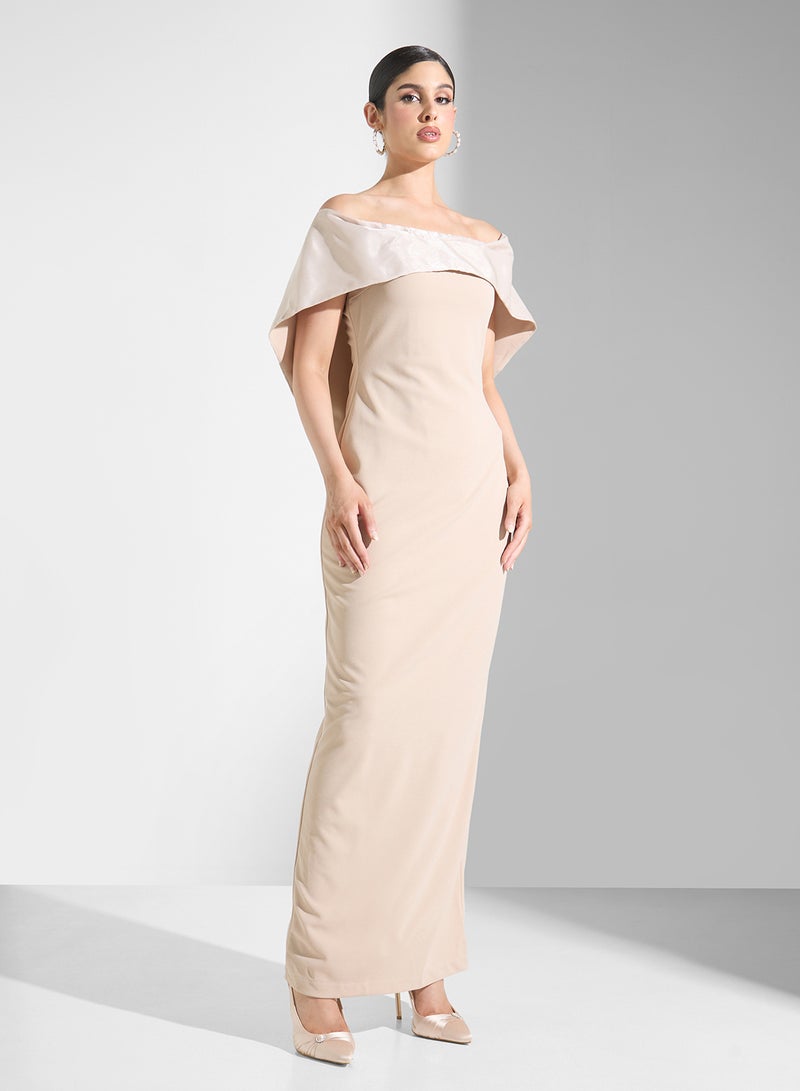 ايرا فستان عمودي مكشوف الكتفين - Image 1