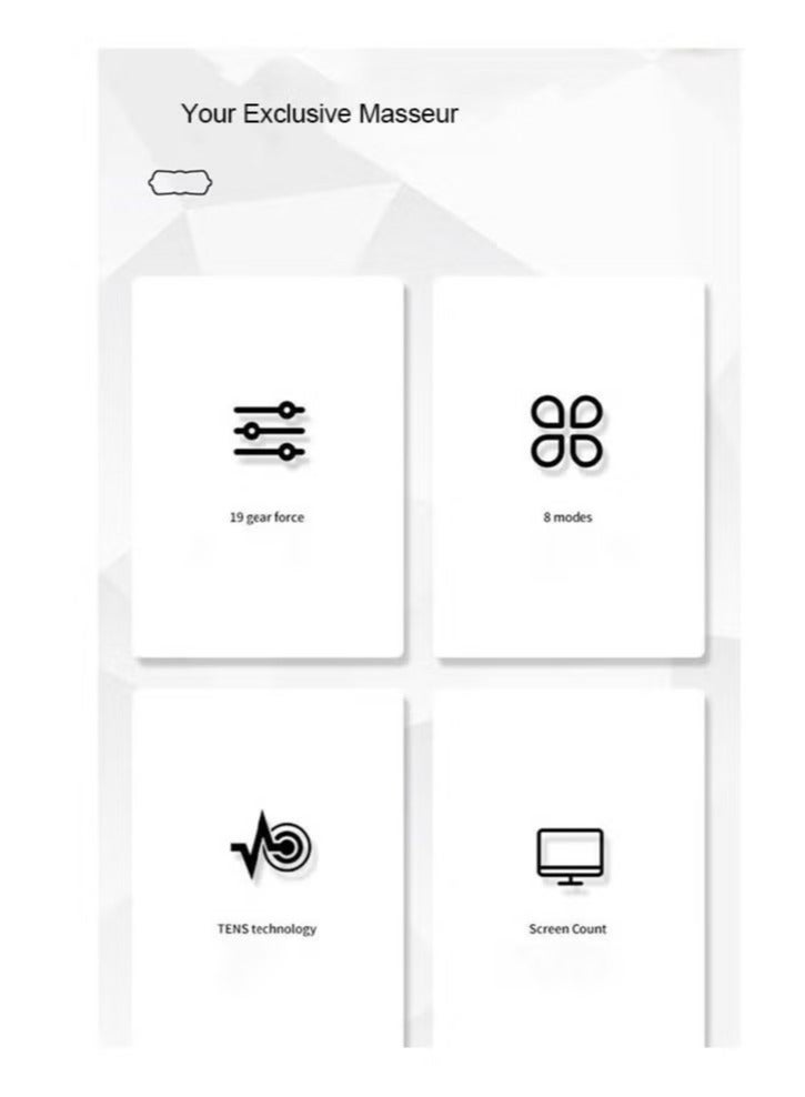 إسكدنيا نبض الكهربائية التناظرية اللاسلكية تدليك لعلاج آلام أسفل الظهر ، الذراع ، القدم ، الكتف ، التهاب المفاصل - Image 5