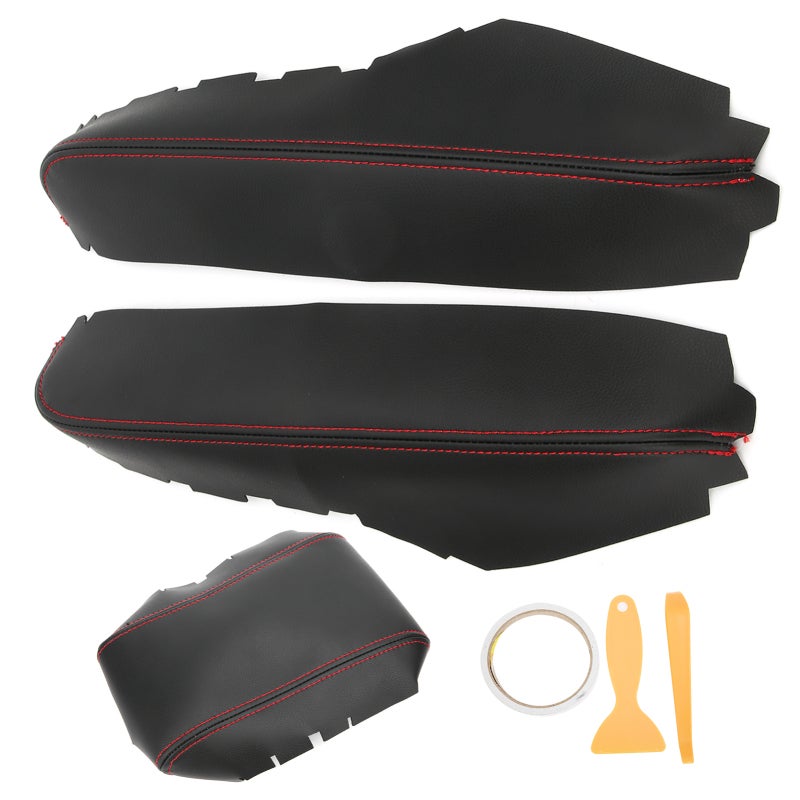 Armrest Cover PU Leather Car Armrest Pad - Center Console Protection Armrest Cushion For Honda Civic 2016-2018 - Image 1