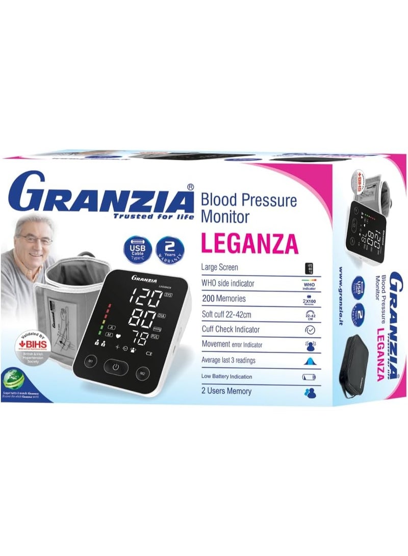 Granzia Leganza Blood Pressure Monitor - Image 1