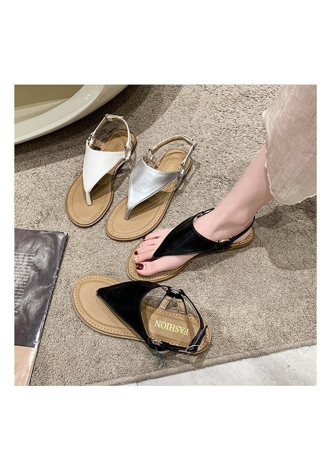 KUYING - Summer Fashion Flat Sandals - Image 1