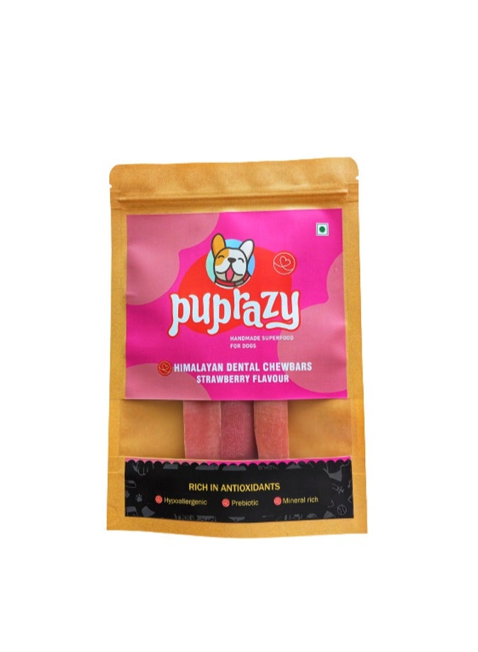 PUPRAZY Himalayan Chews- Strawberry Flavor - Image 1