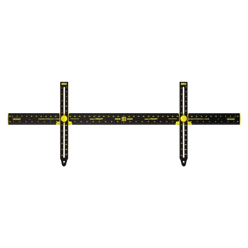 Crescent Creative Products Hang It Perfect Pro Picture Frame Wall Hanging Tool With Level, Black, 36 Inch - Image 4