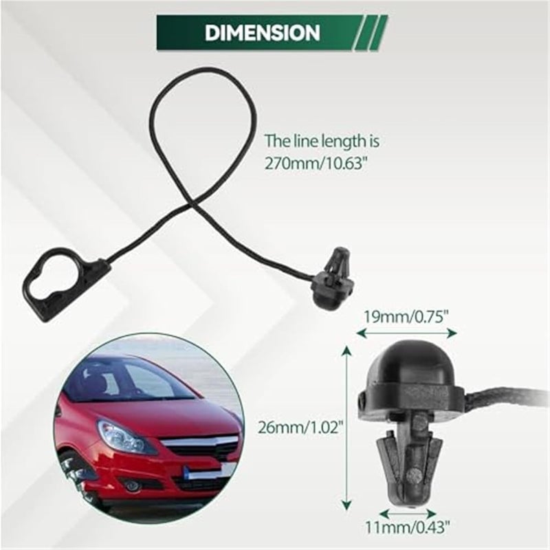 Yurefax حبل رف الطرود يوريفكس لسيارة أوبل كورسا E - Image 2