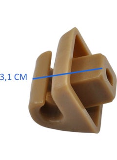DNC Auto Part Shop Sun Visor Mount for Mercedes W124, W201,W123,W126-Beige  - Image 3