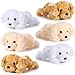 Harrycle 6 Pcs 8 Inch Dog Stuffed Animal Plush Dog Puppy Soft Plush Dog Pillow Toy Fluffy Puppy Set for Kids Girls Dog Theme Party Favor Birthday Baby Room Home Decor Stylish Color Stylish Style - Image 2