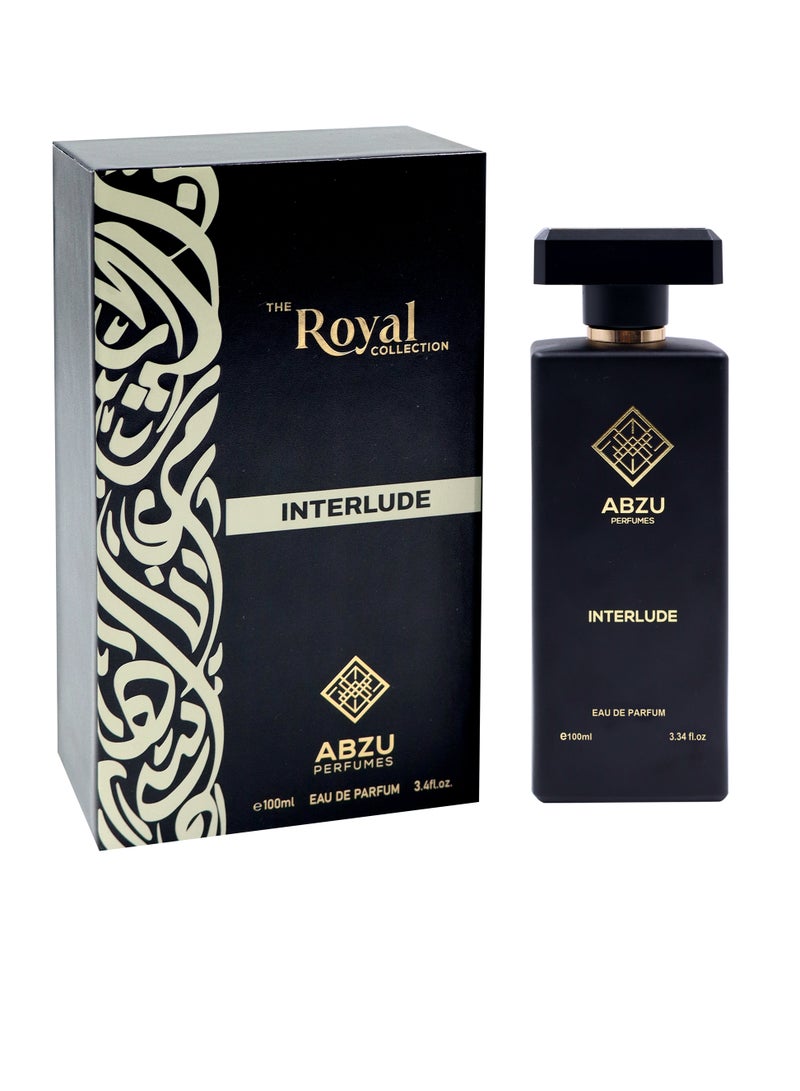عطور ابزو عطور أبزو - عطر إنترلود | ١٠٠ مل | عطر للجنسين برائحة العود وخشب العنبر | عطر عربي فاخر - Image 2